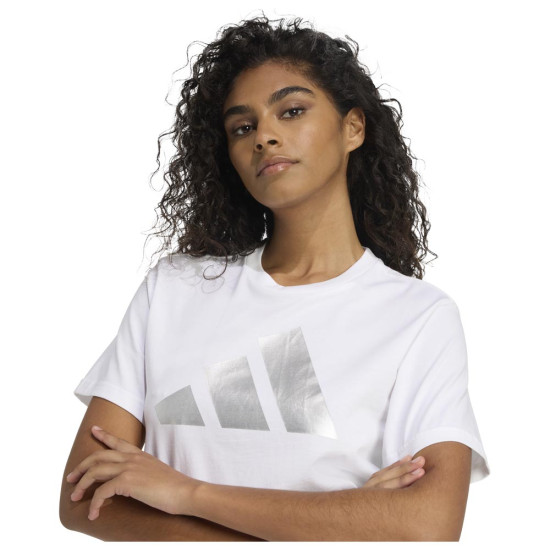 Adidas Γυναικεία κοντομάνικη μπλούζα Holiday MetallicTee